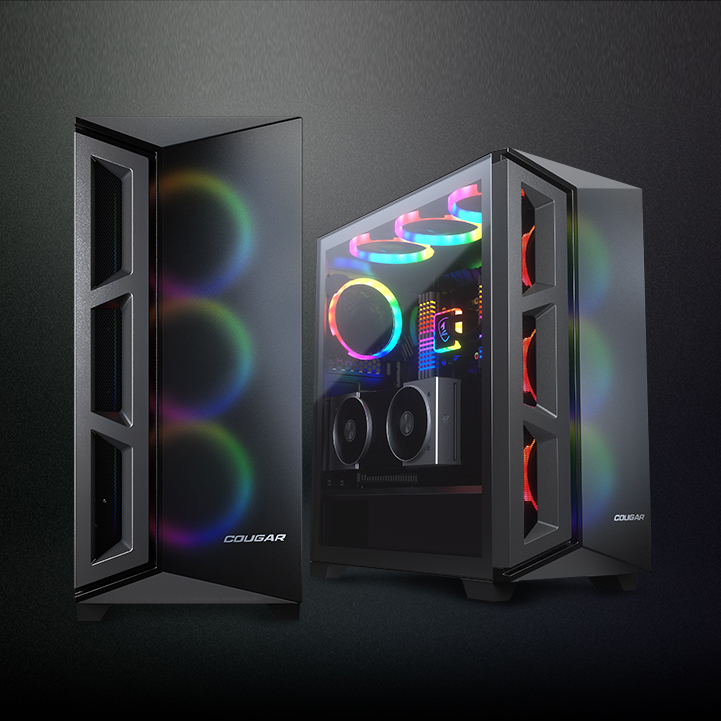 DarkBlader X5 RGB 中塔機箱 半透明黑