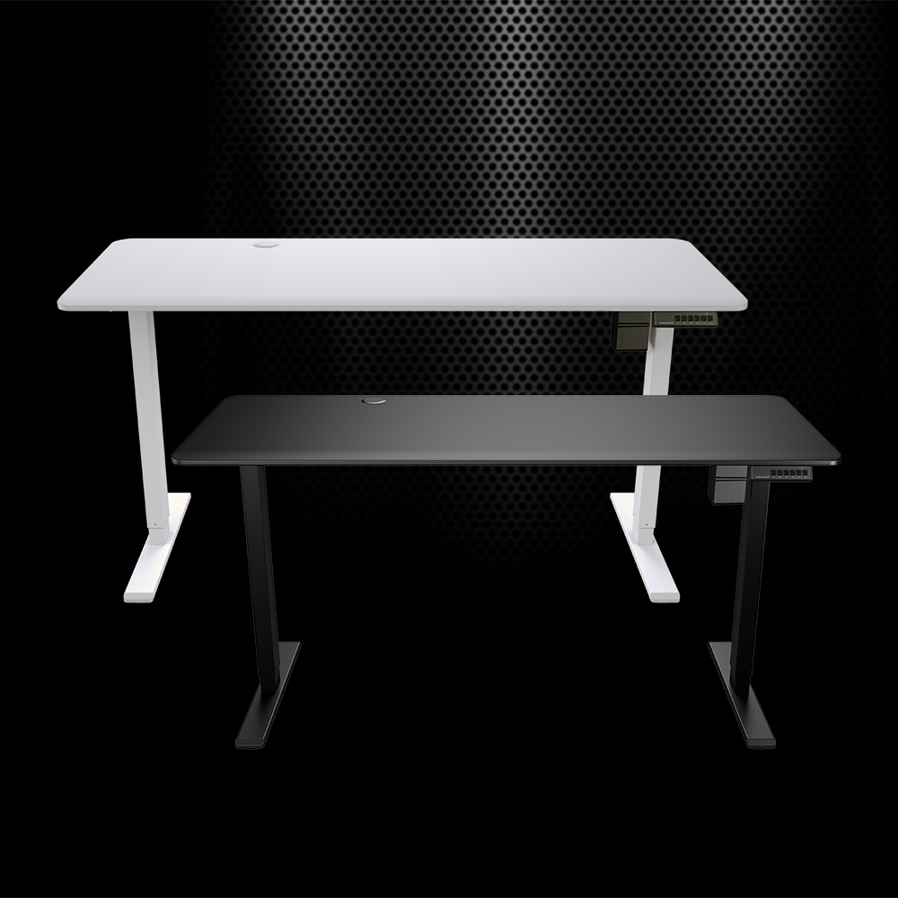 ROYAL MOSSA 150 加大電動升降桌 黑/白